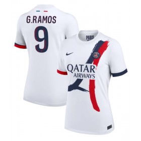 Paris Saint-Germain Goncalo Ramos #9 Borta Kläder Dam 2024-25 Kortärmad